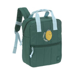 Mini Square rugzak Little Gang - Lemon Dark Green