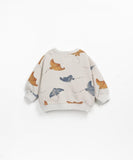 Pull imprimé raies - Fibre Raias - Play Up