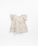 Tunique tissée imprimé corail - Fibre - Play Up
