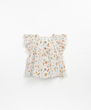 Tunique tissée imprimé corail - Fibre - Play Up