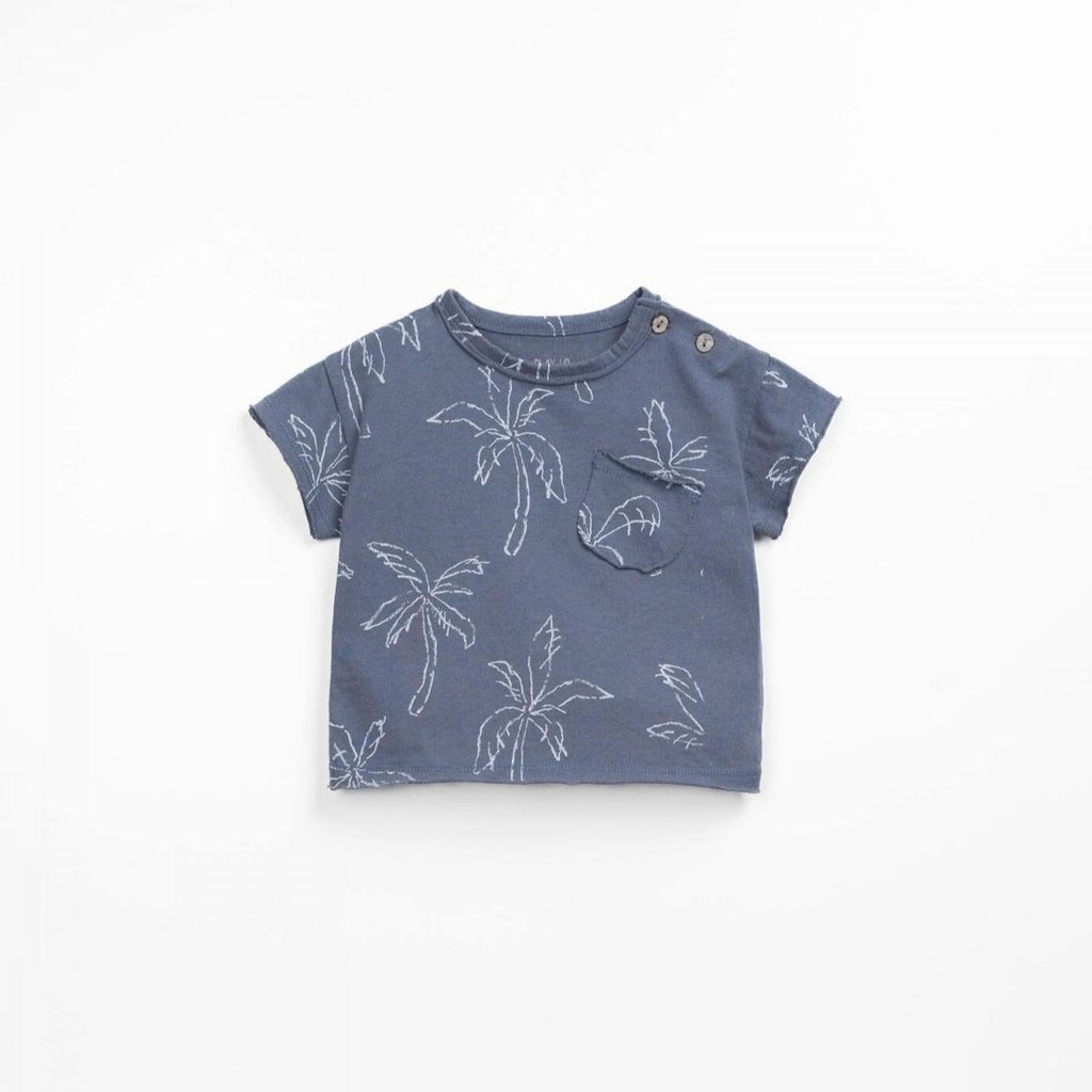 T-shirt met palmboomprint - Sea