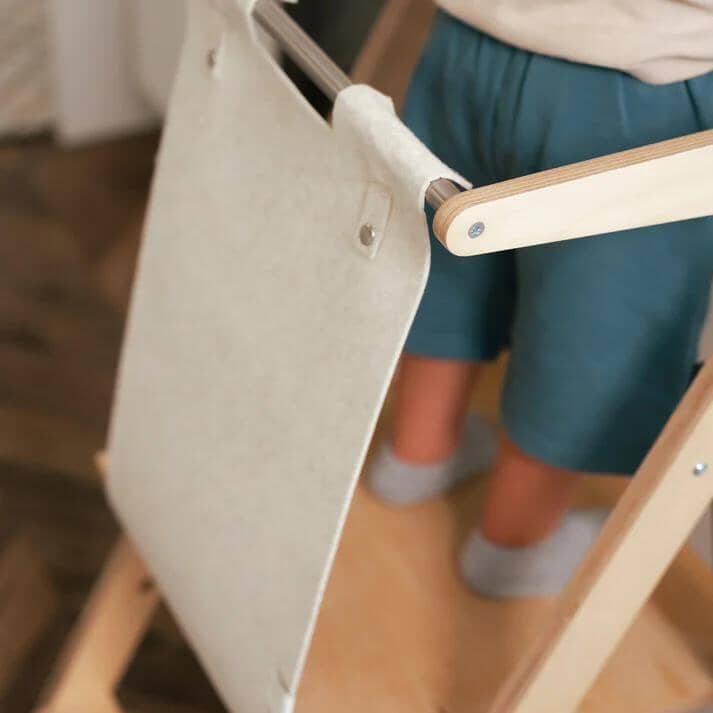 Filet de sécurité pour tour d'apprentissage Step'N'Fold - Gris - Ette Tete