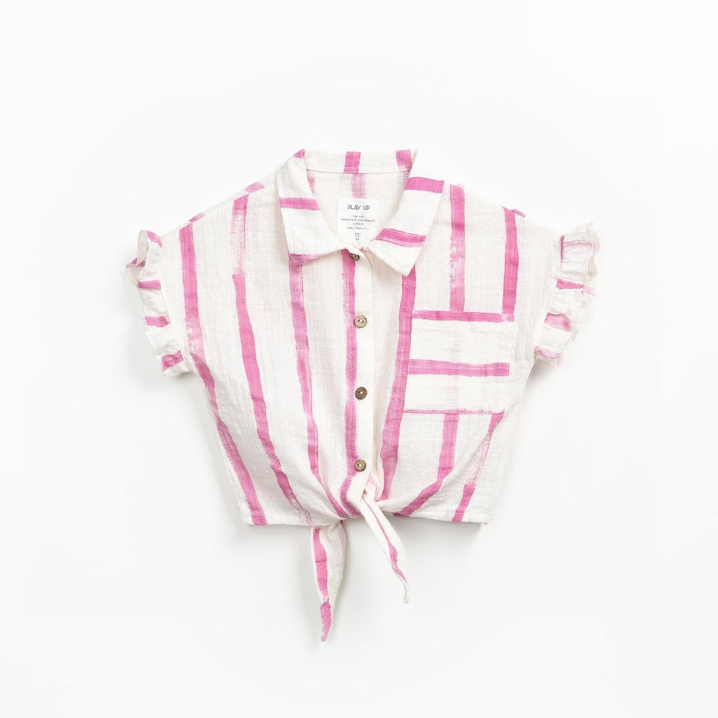 Blouse met streepjes - Grés Risca Rosa