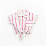 Blouse met streepjes - Grés Risca Rosa