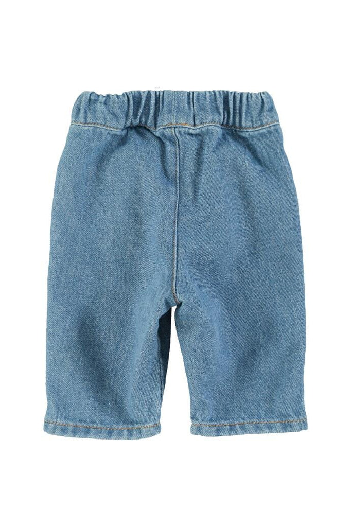 Babyjeansbroek - Washed Navy Denim