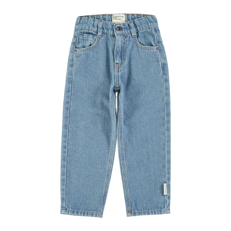 Jeansbroek - Washed Navy Denim