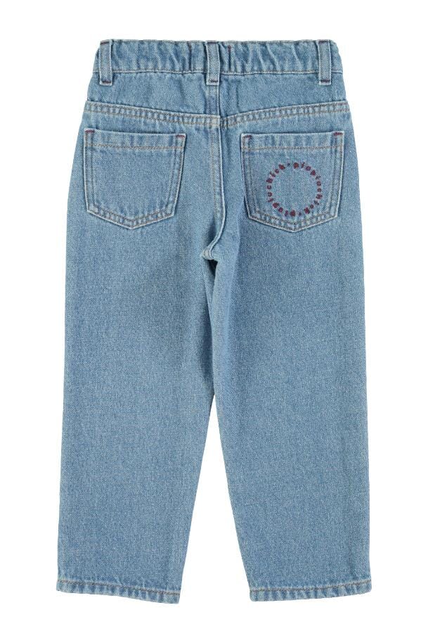 Jeansbroek - Washed Navy Denim