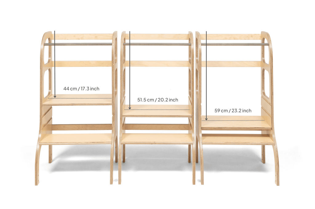 Tour d'apprentissage réglable Intensifiez-vous ! - Blanc - Ette Tête