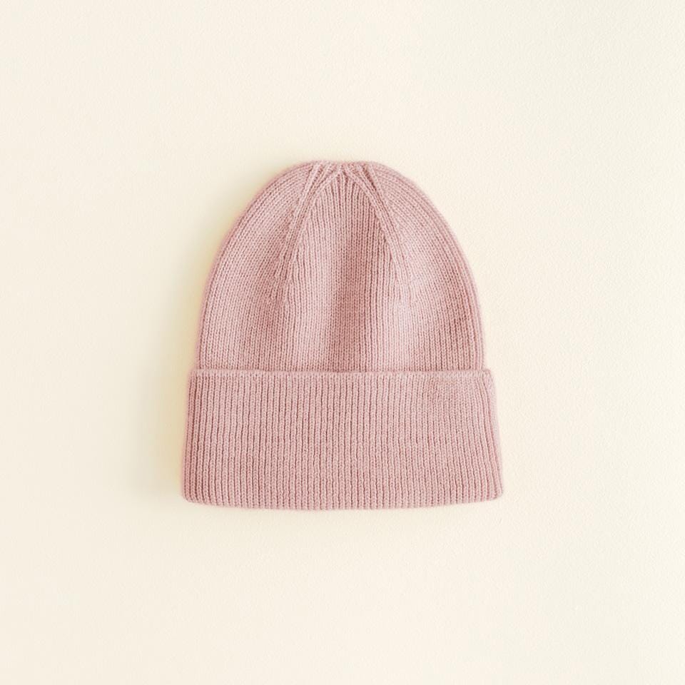 Beanie Fonzie Newborn - Powder