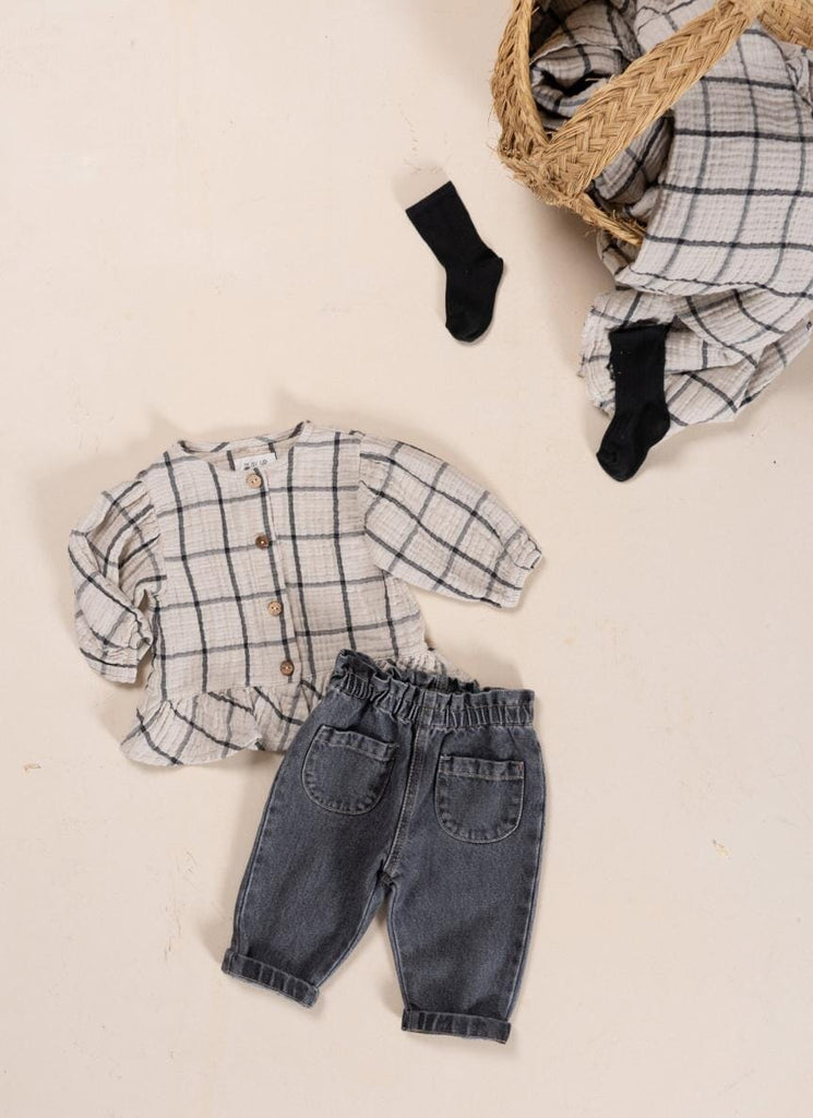 Jeansbroek met zakjes - Shadow