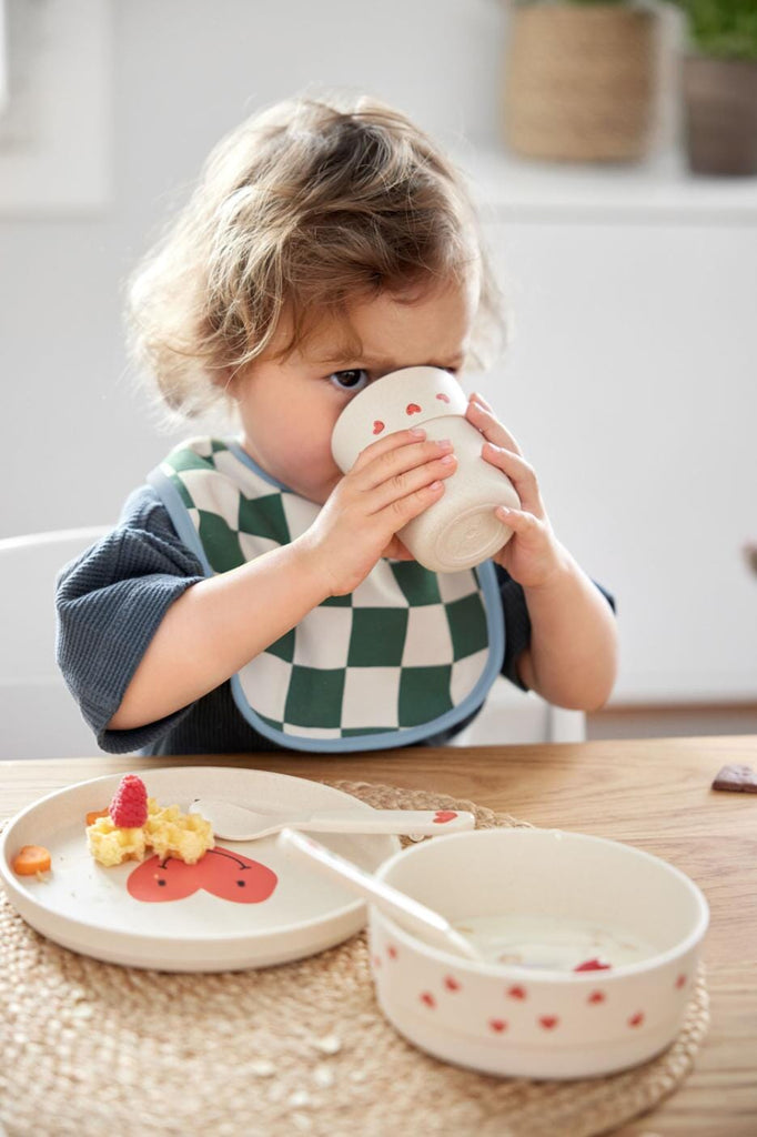 Beker - Happy Rascals Heart Lavender