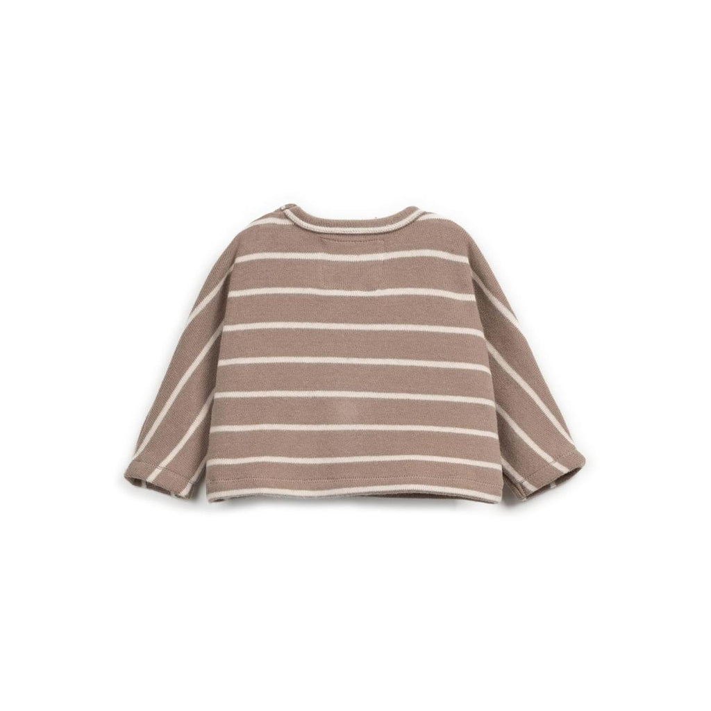 Gestreepte jersey sweater - Pencil