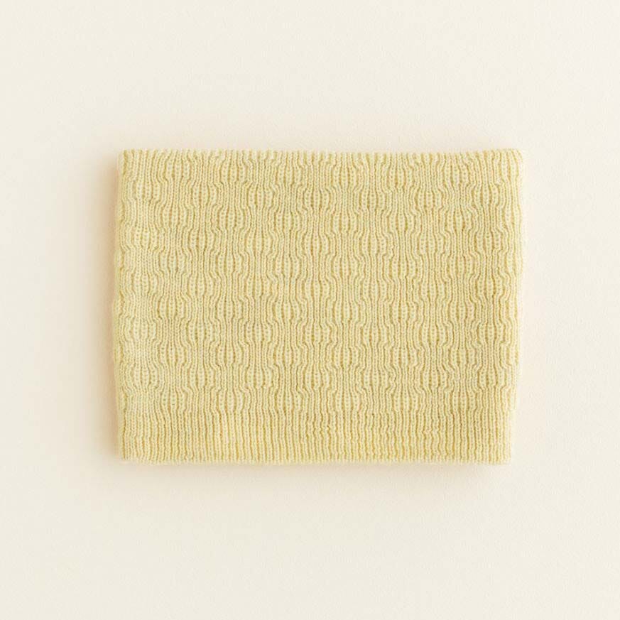 Foulard tube Gigi - Jaune clair - Hvid