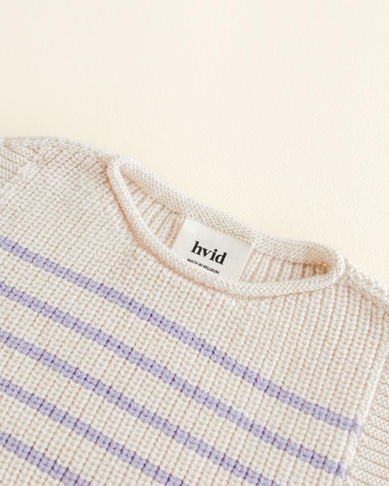 Vest Harvey - Cream / Lilac