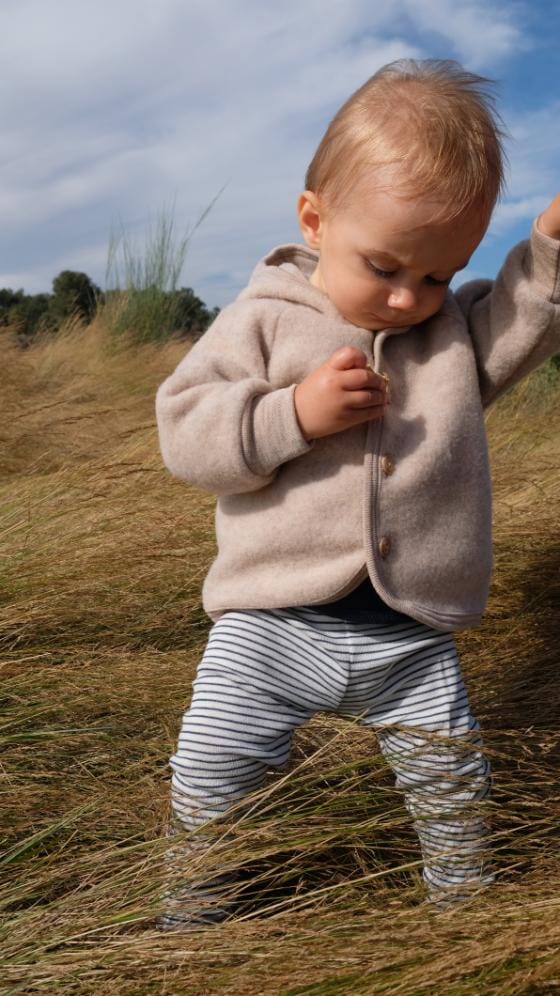 Manteau en laine - Sable mélange - Engel Natur