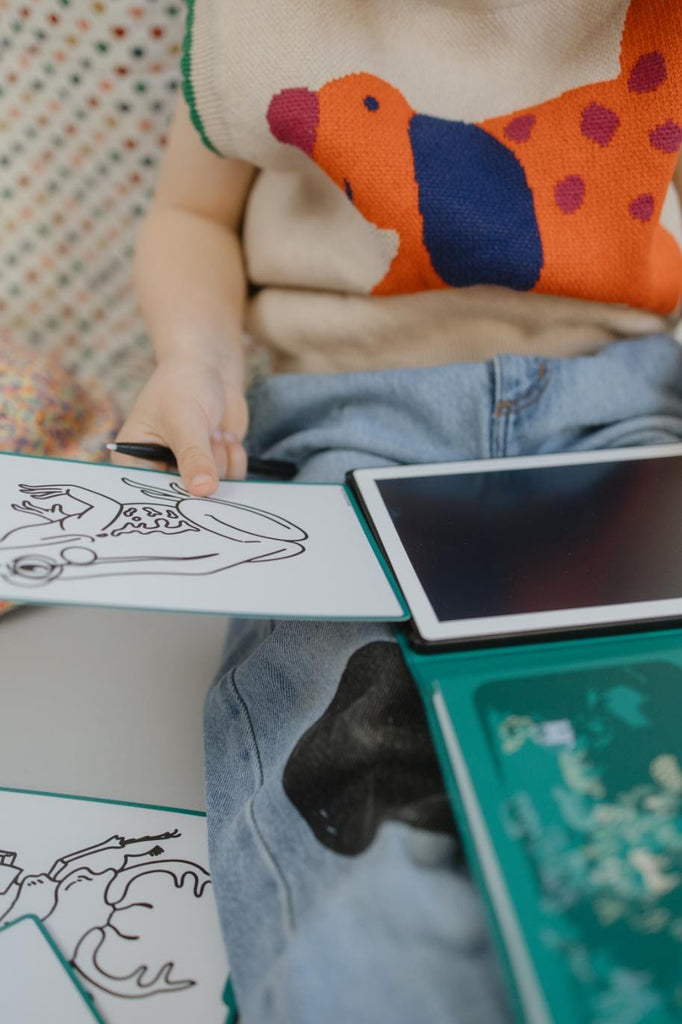 Kidydraw Mini tablette à dessin - Oceans & Pirates - Kidywolf