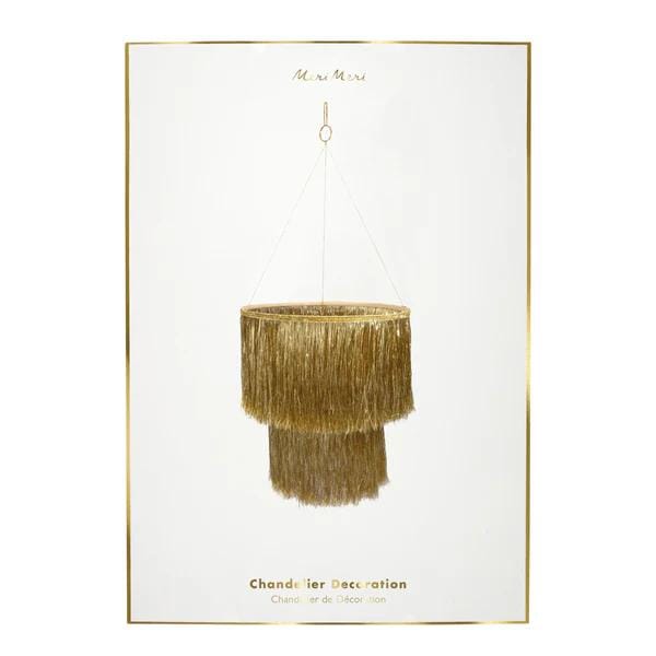 Kroonluchter - Gouden Tinsel