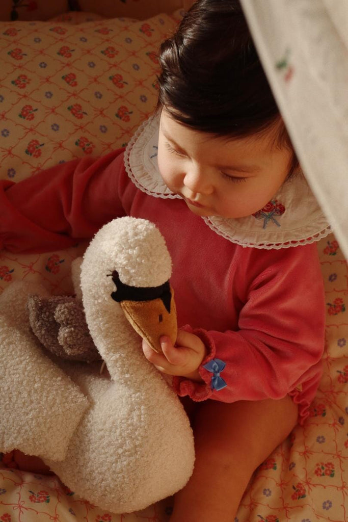 Knuffel met muziekje - Swan