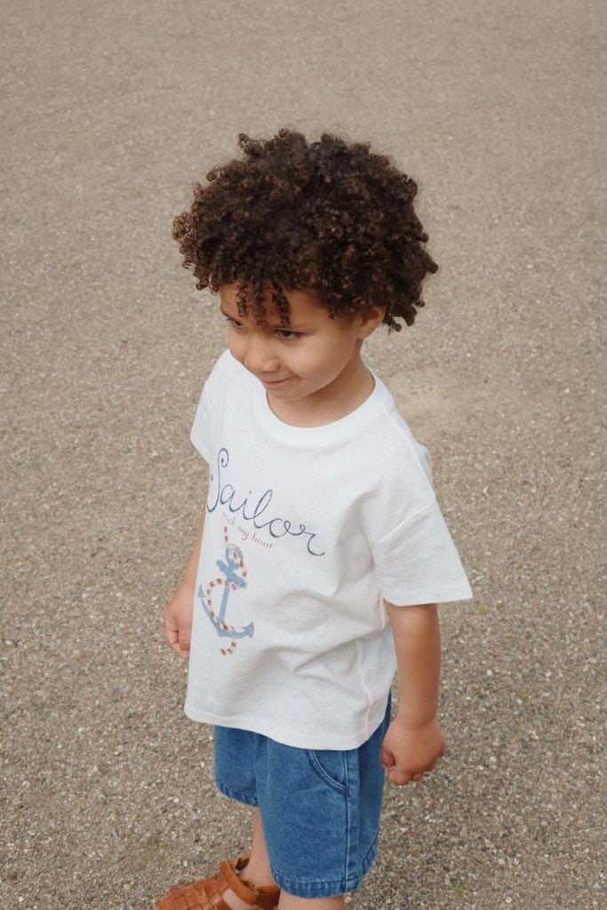 Era T-shirt - Off white/Sailor