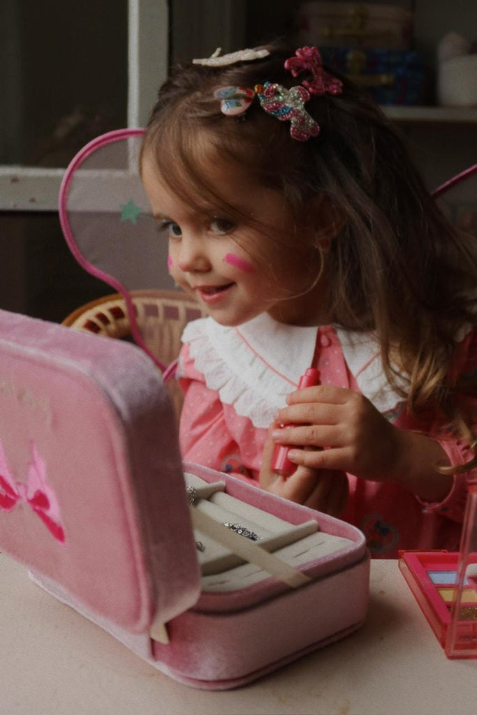 Haarspeldjes met parels 2-pack - Unicorn