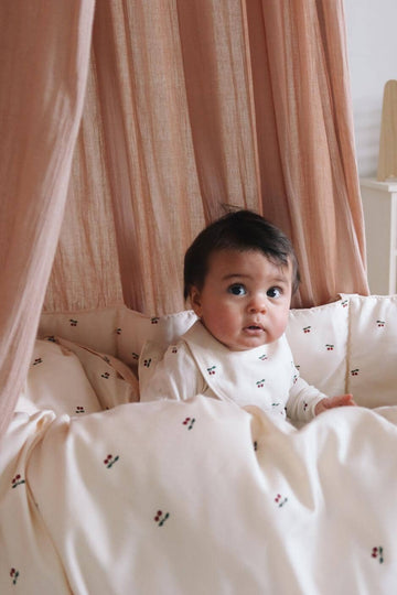 2-pack slabbetjes newborn - Cherry