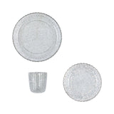 Eetset Glitter - Sparkling Blue