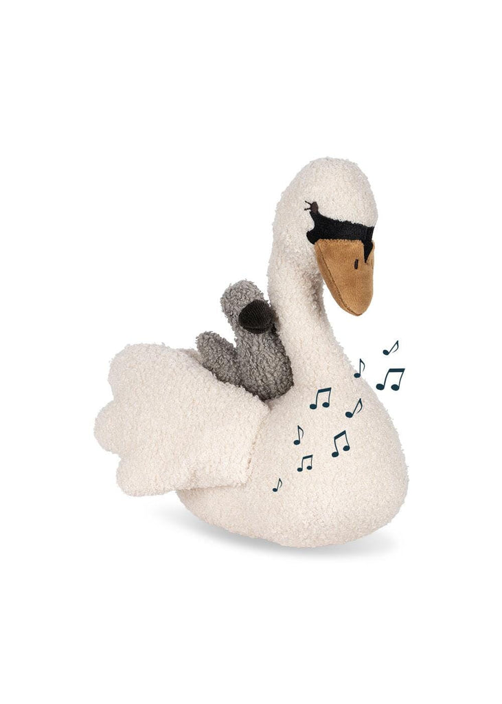 Knuffel met muziekje - Swan