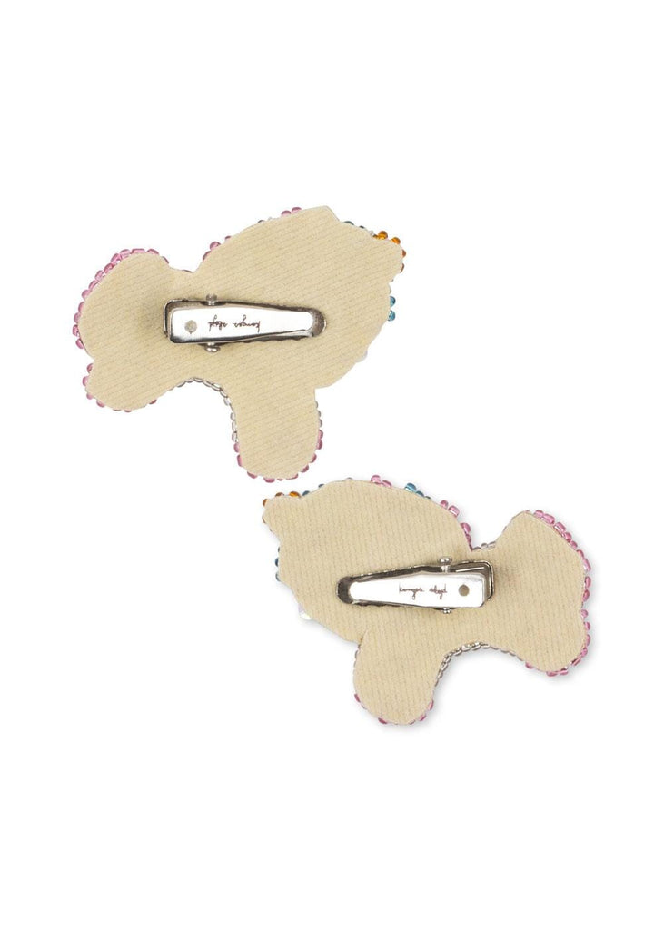 Haarspeldjes met parels 2-pack - Unicorn