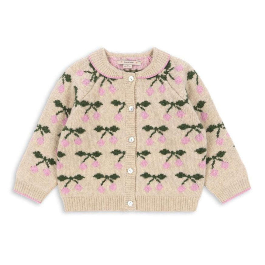 Belou cardigan - Cherry