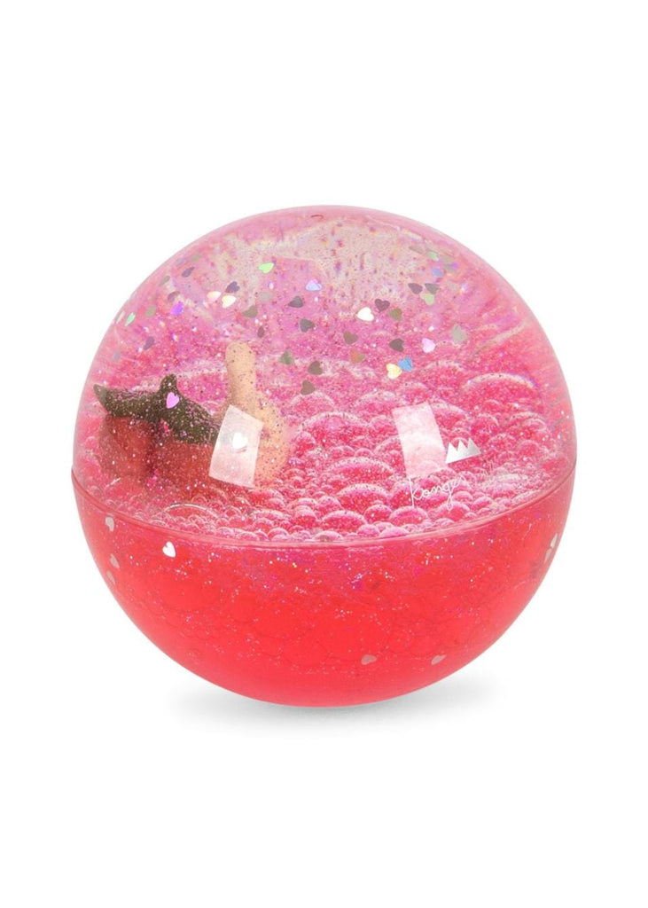 Glitter water bal - Cherry