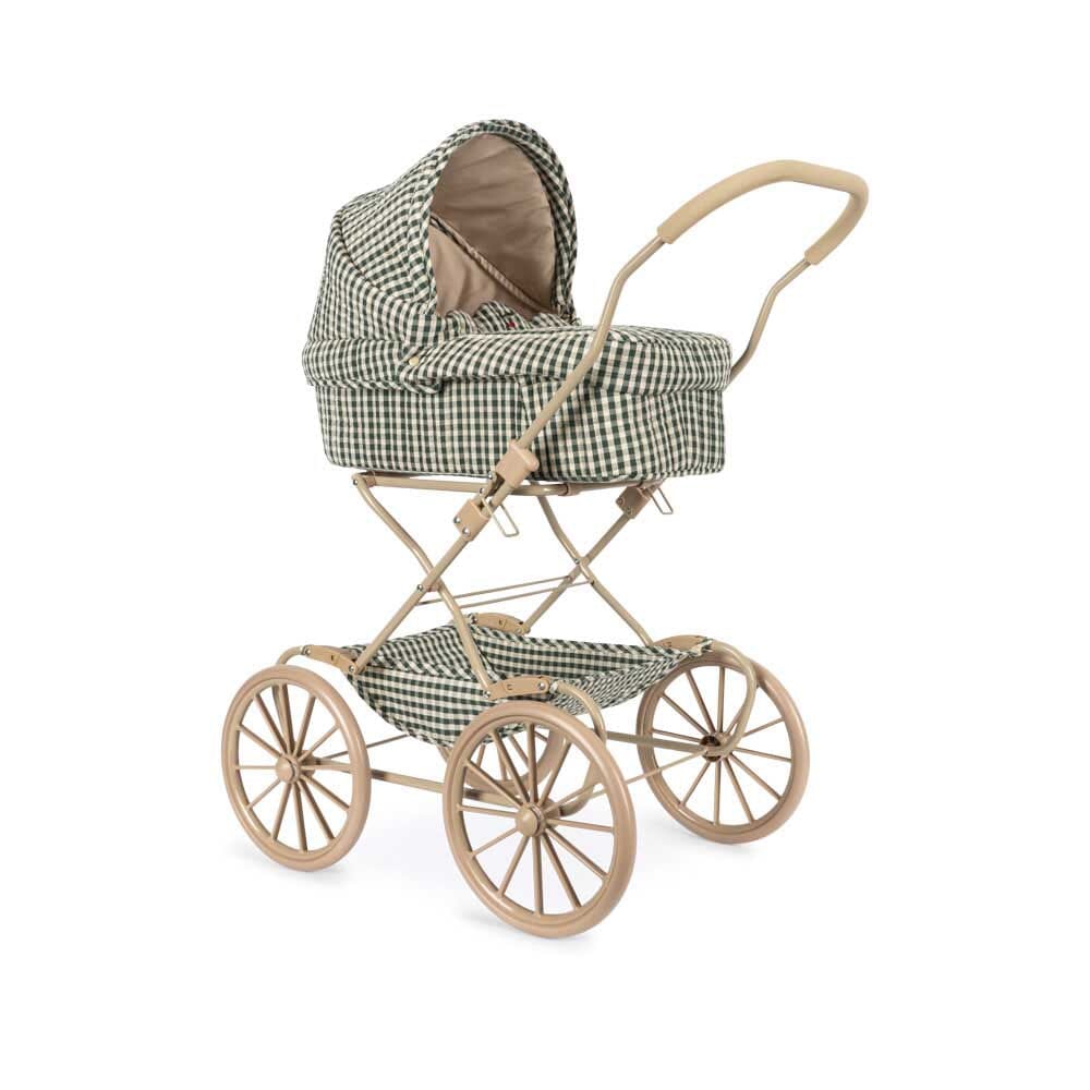 Doll pram - Smoke pine check