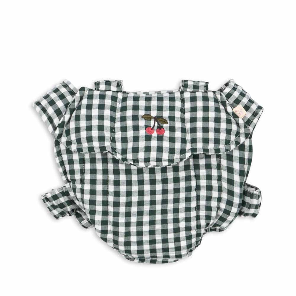 Poppendraagzak - Green check
