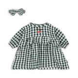 Poppenkledingset - Green check