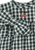 Poppenkledingset - Green check