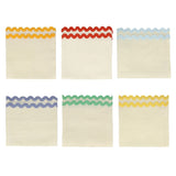 Serviettes avec bordure colorée - Meri Meri