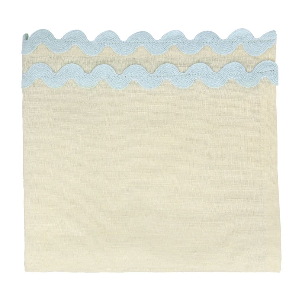Serviettes avec bordure colorée - Meri Meri