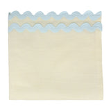Serviettes avec bordure colorée - Meri Meri
