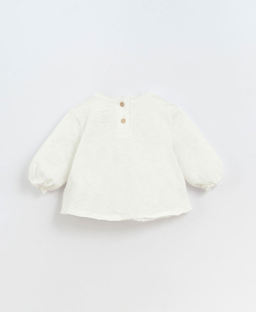 T-shirt en jersey flammé - Chou-fleur à manches longues - Play Up