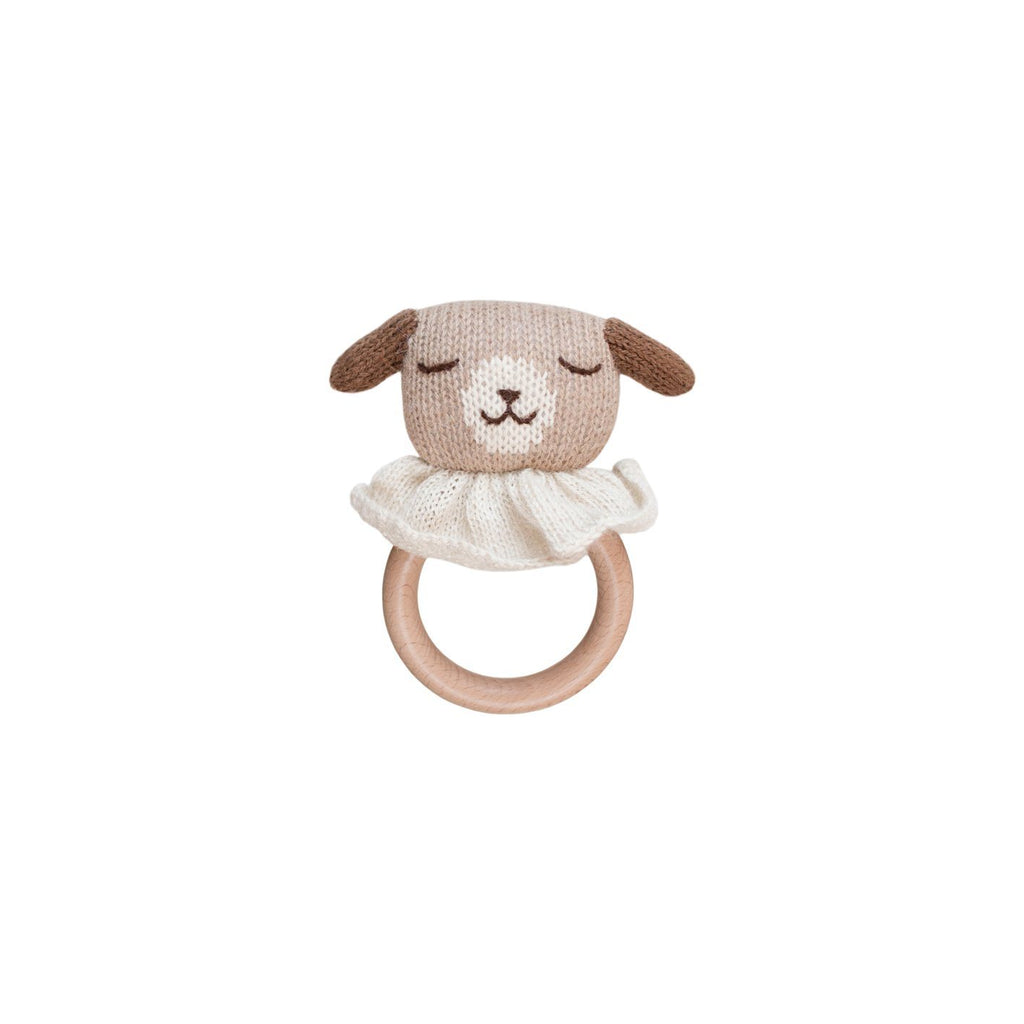 Main Sauvage - Houten rammelaar - Puppy