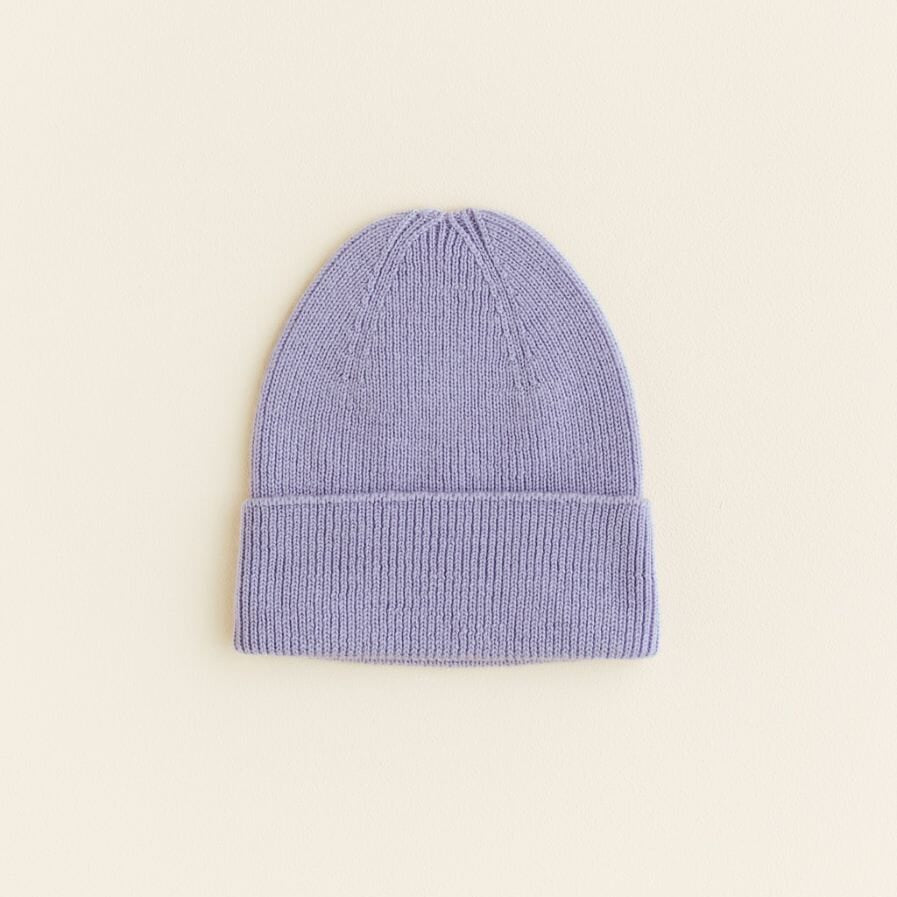 Beanie Fonzie Newborn - Lilac
