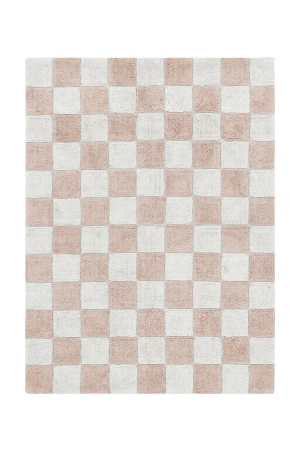 Wasbaar tapijt - Tiles Rose - Lorena Canals