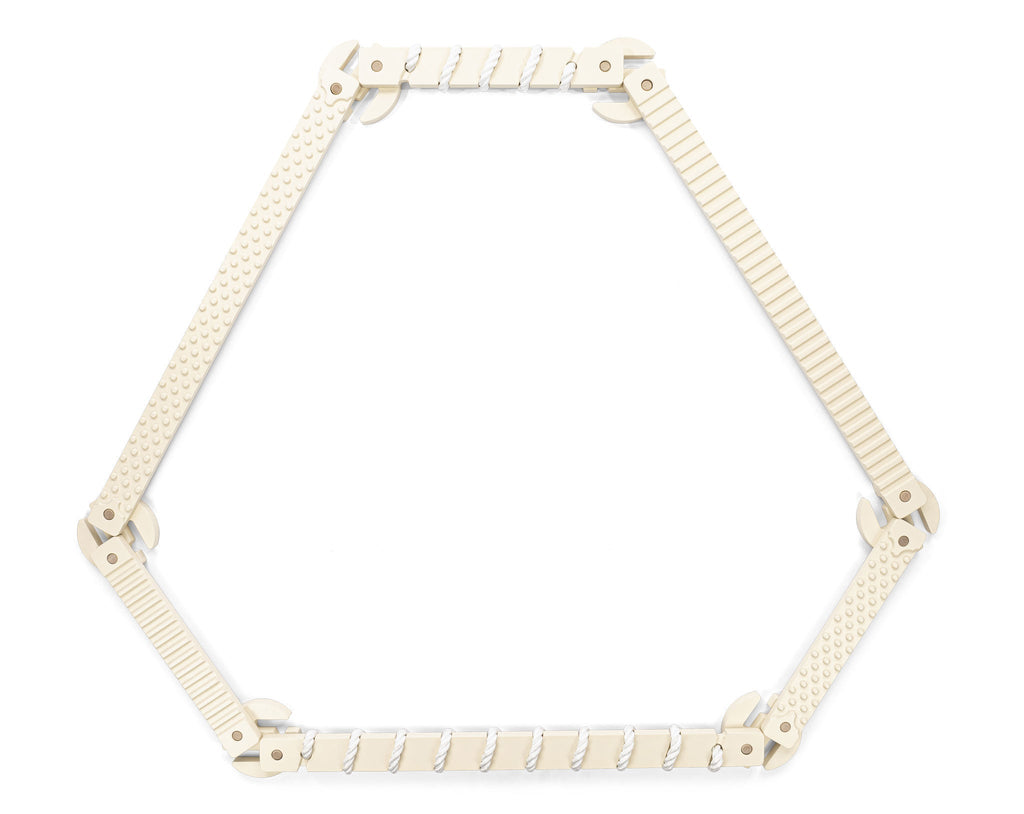 Houten evenwichtsbalk - Tipitoo maxi - Ivory white - Ette Tete