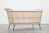 Lit Frederick fait main - Y compris l'éco-matelas 120x60cm - Bermbach