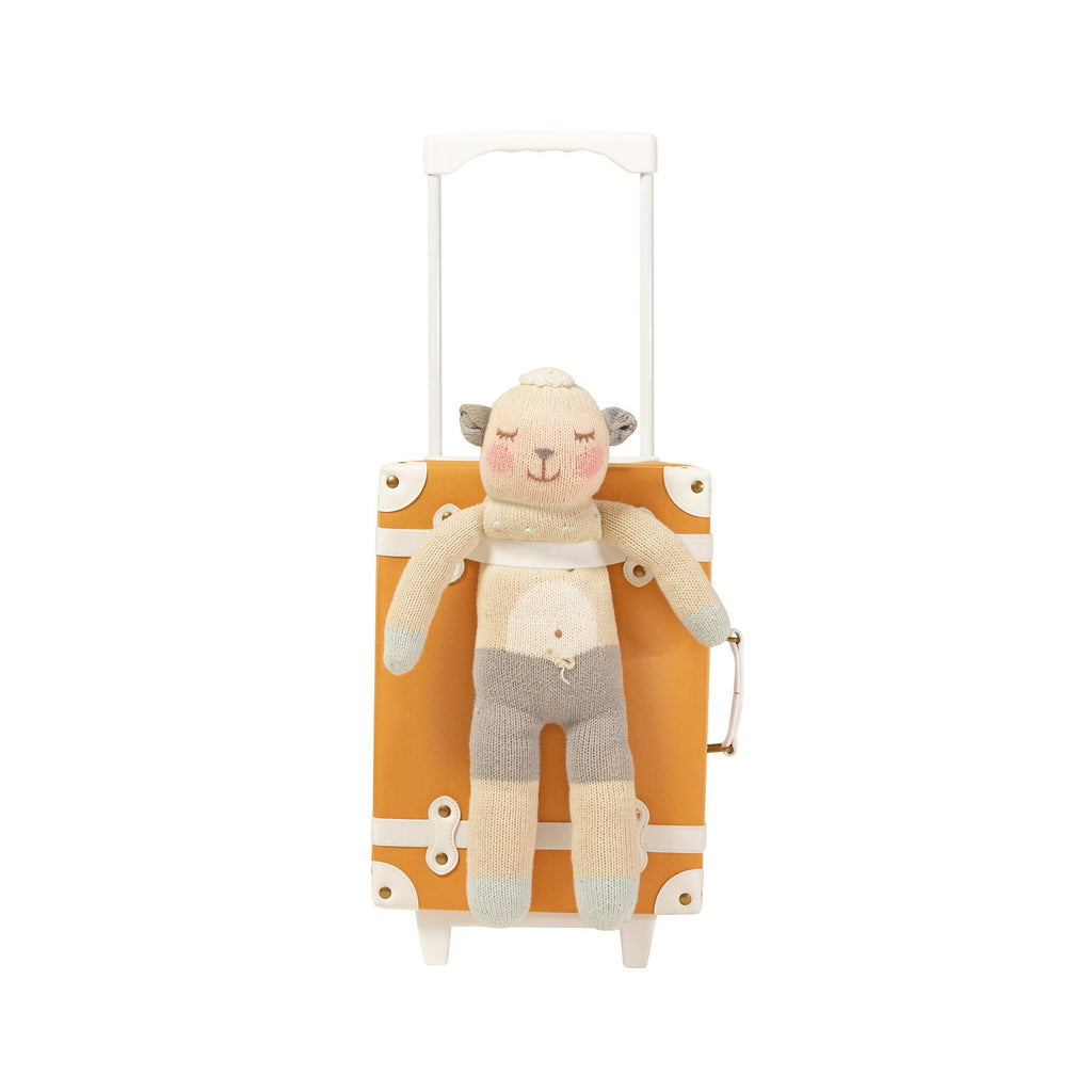 See-Ya Suitcase - Apricot - Olli Ella