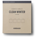 Geurkaarsen 4 pack - Clean winter - Humdakin
