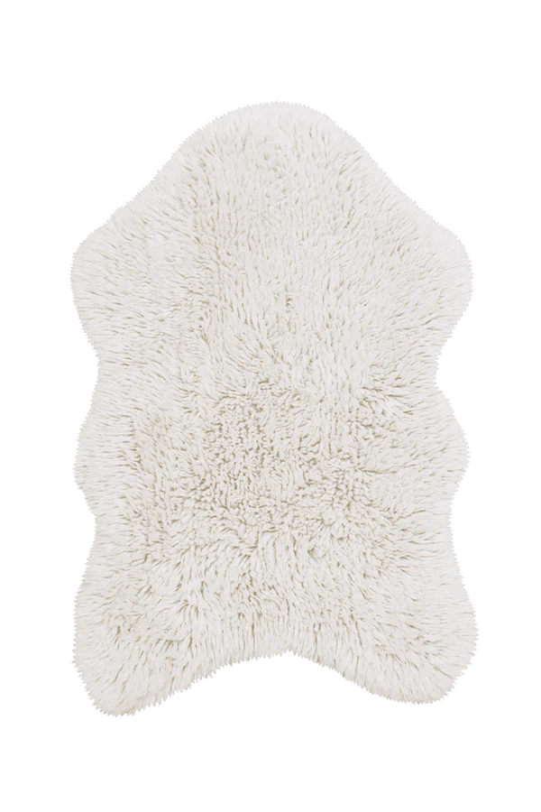 wollen tapijt - sheep white - Lorena Canals