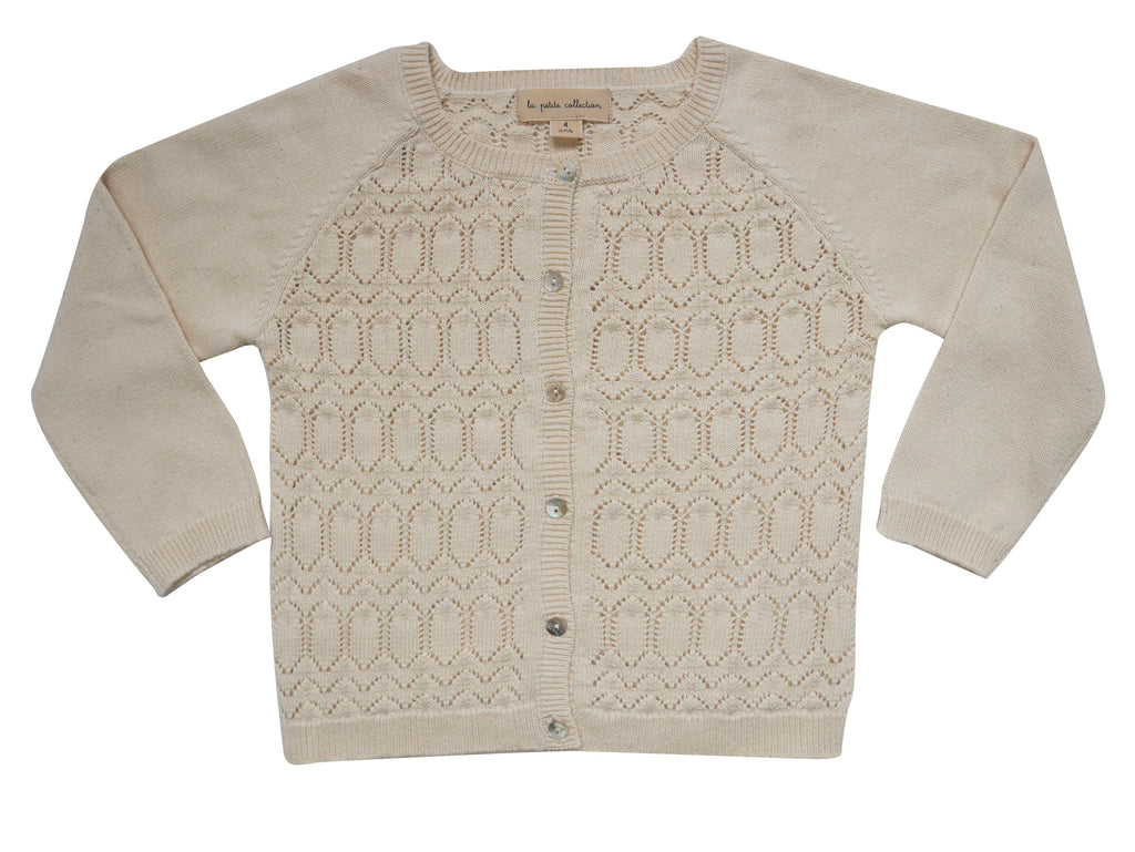 La Petite Collection - Cardigan Décor - Vanille