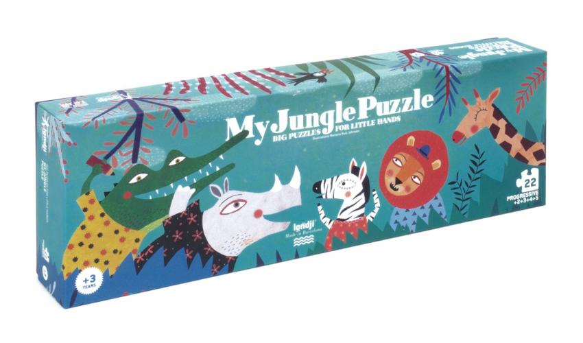 Londji - Puzzel My Jungle - 22 stukken