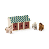 Écurie avec petits chevaux - Kid's Concept 