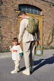 Sac à dos carré - Little One & Me - Petit - Olive - Lässig